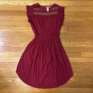Dolan Ruffle Sleeveless Dress